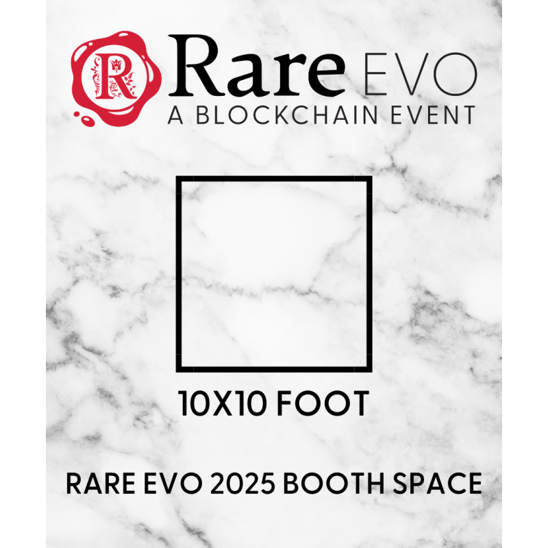 10 X 10 Booth Rare Evo 2025