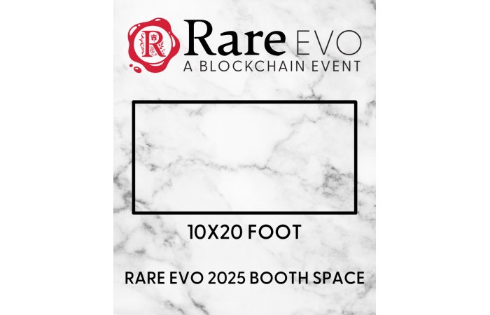 10 X 20 Booth  Rare Evo 2025