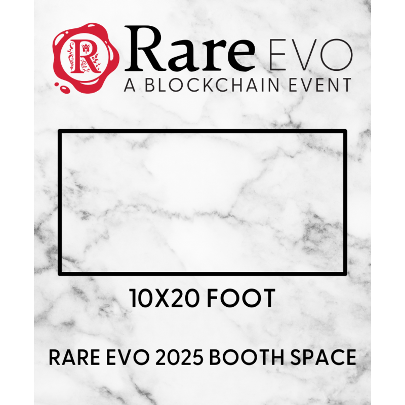 10 X 20 Booth  Rare Evo 2025