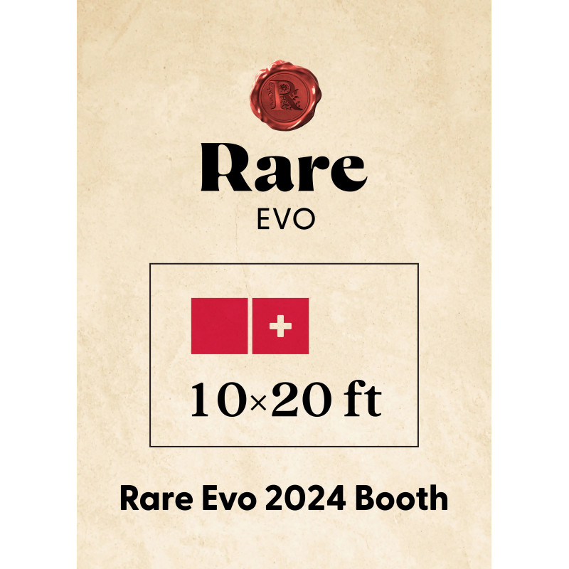 10 X 20 Booth  Rare Evo 2024