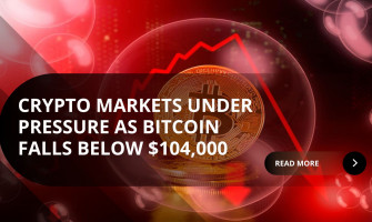 Crypto Markets Under Pressure as Bitcoin Falls Below $104,000