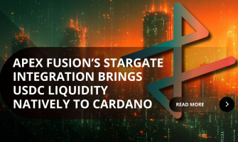 Apex Fusion Unlocks Native USDC Liquidity for Cardano with Stargate Integration