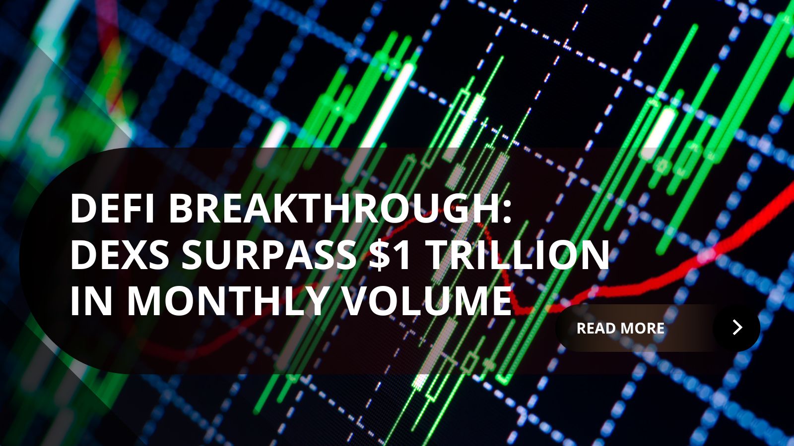 DeFi Surges Ahead as Decentralized Exchanges Top $1 Trillion in Monthly Volume DeFi Surges Ahead as Decentralized Exchanges Top $1 Trillion in Monthly Volume