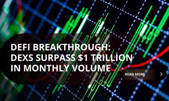 DeFi Surges Ahead as Decentralized Exchanges Top $1 Trillion in Monthly Volume DeFi Surges Ahead as Decentralized Exchanges Top $1 Trillion in Monthly Volume