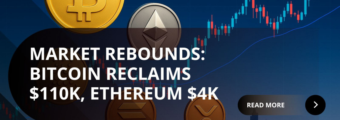 The Snapback: Crypto Market Rebounds With BTC Re-Claiming $110K The Snapback: Crypto Market Rebounds With BTC Re-Claiming $110K