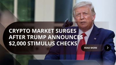 Crypto Prices Surge After Trump Announces Tariff Dividend Plan