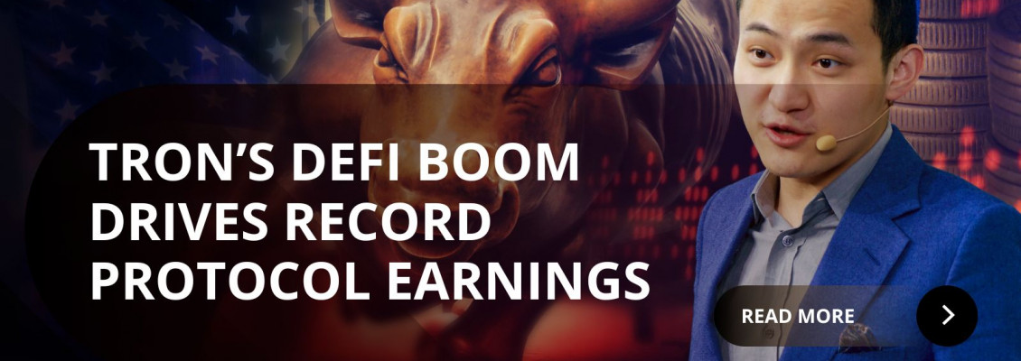 TRON Sets Revenue Record as Ecosystem Surges TRON Sets Revenue Record as Ecosystem Surges