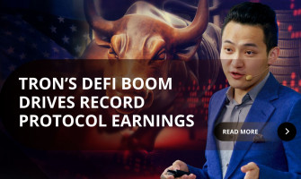 TRON Sets Revenue Record as Ecosystem Surges